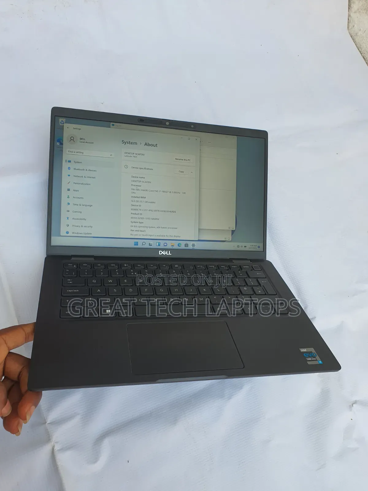 Laptop Dell Latitude 7420 16GB Intel Core i7 SSD 256GB