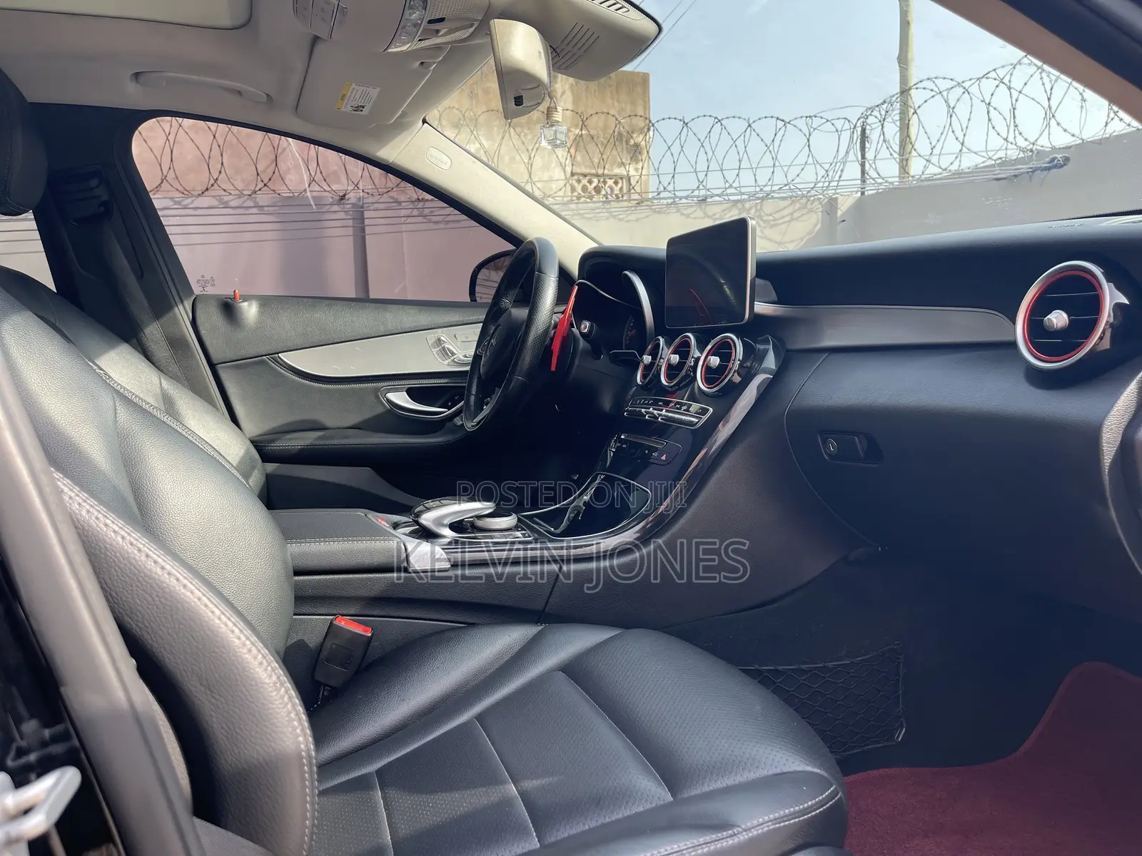 Mercedes-Benz C300 Base 4Matic Sedan AWD (2.0L 4cyl 7A) 2016 Black