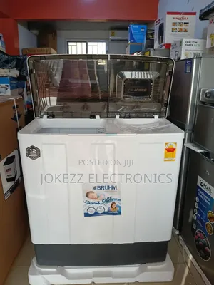 Bruhm 12kg Washing Machine Twin Tup
