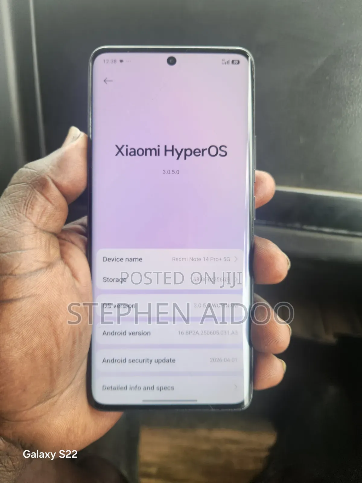 Xiaomi Redmi Note 14 Pro+ 5G 256 GB Black