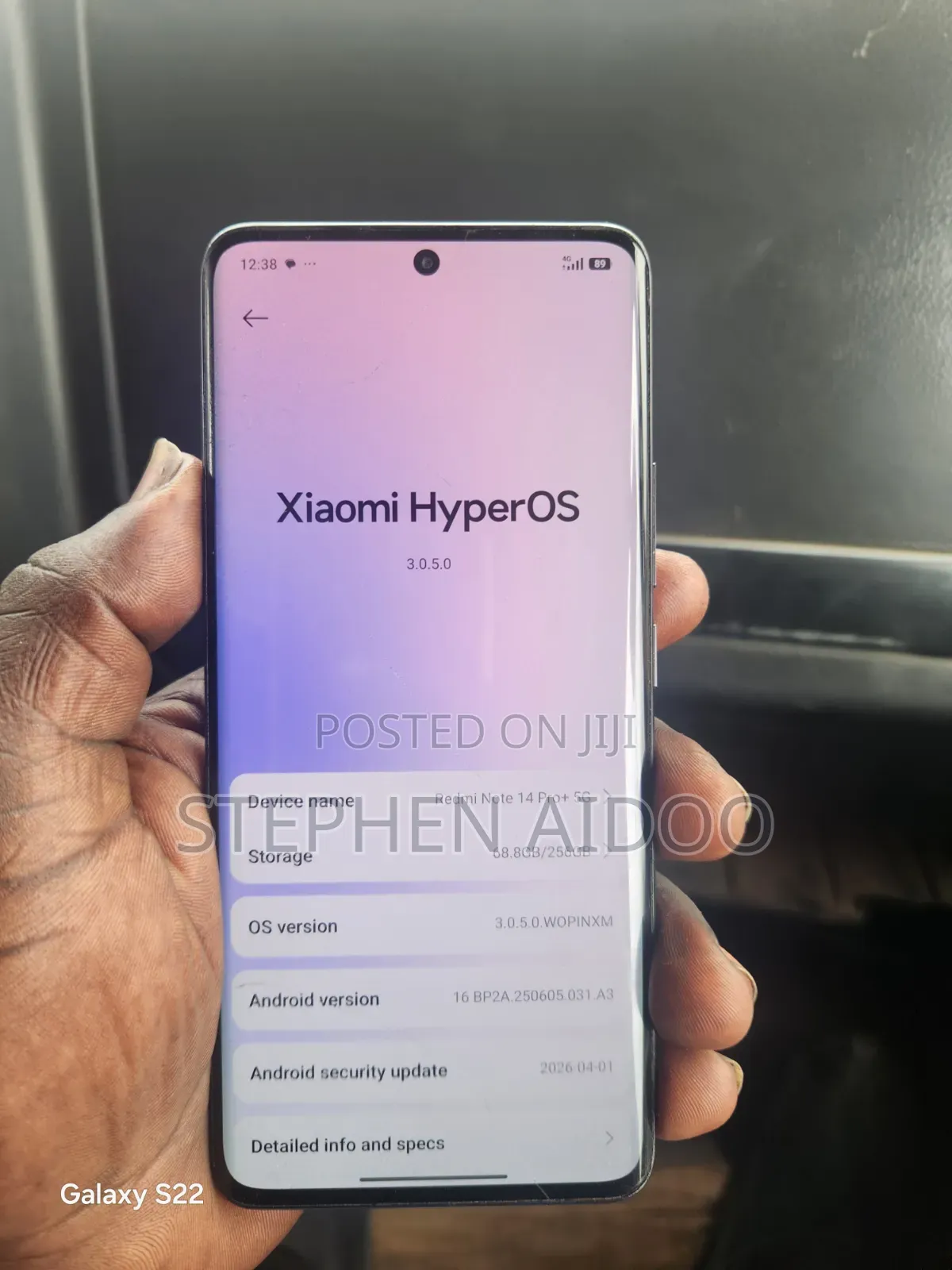 Xiaomi Redmi Note 14 Pro+ 5G 256 GB Black