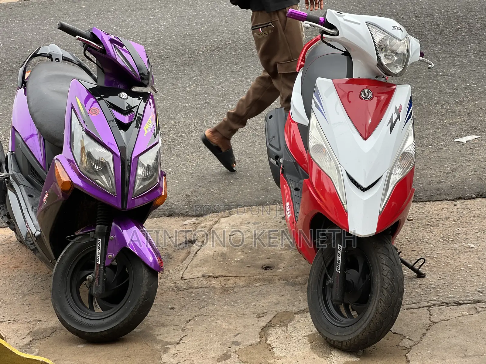 SYM Jet 2018 Purple