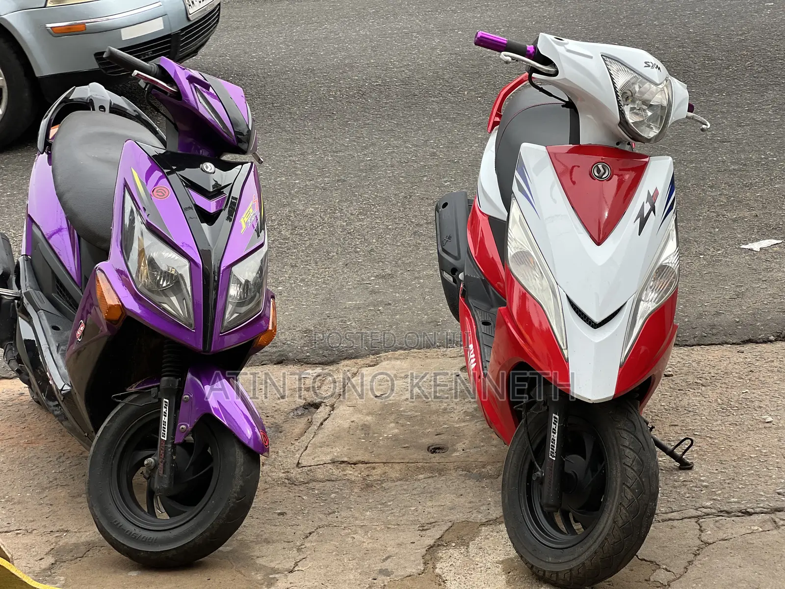 SYM Jet 2018 Purple