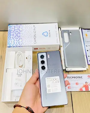 New Tecno Camon 40 Pro 5G 256 GB Black