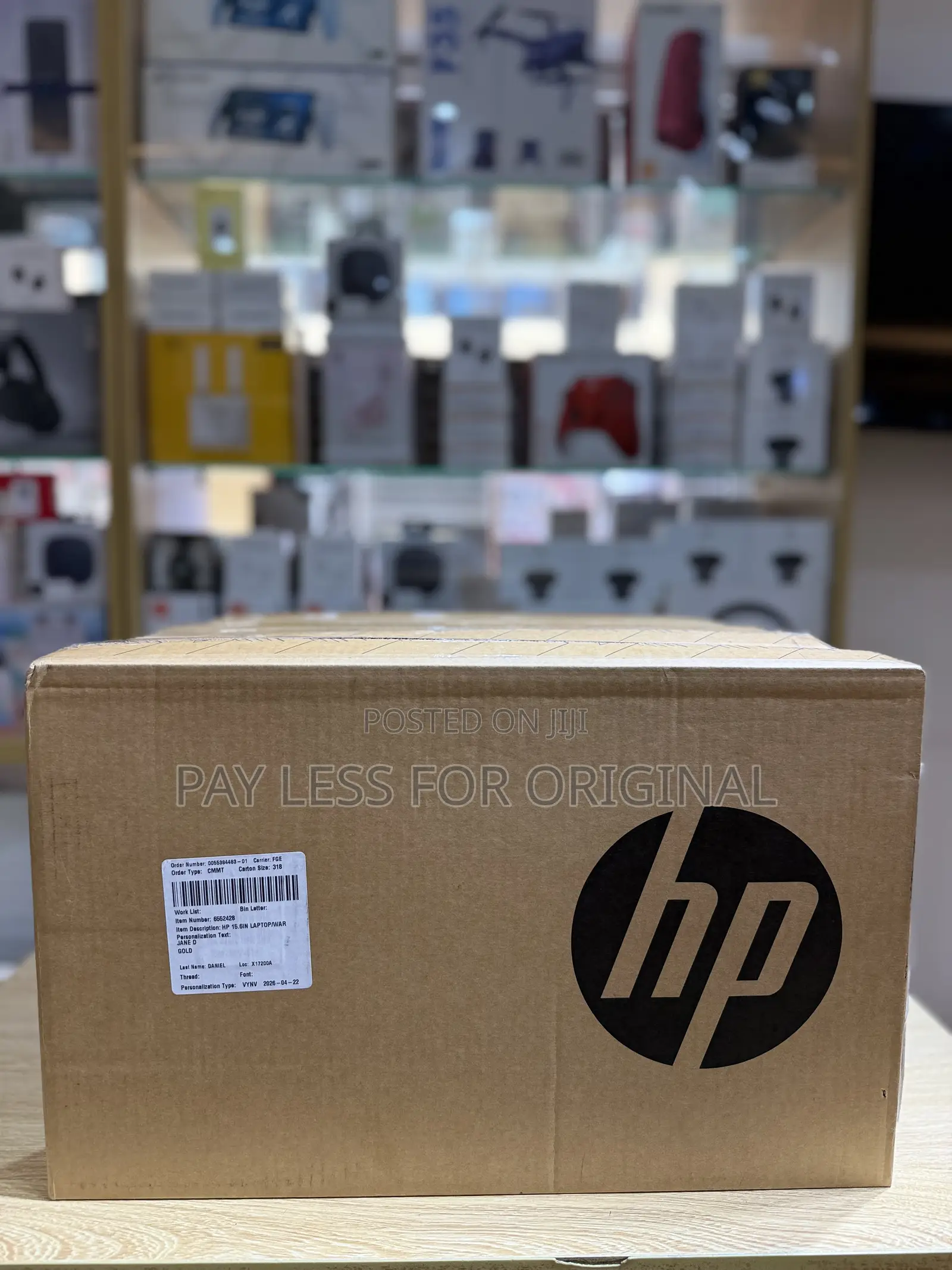 New Laptop HP 15 4GB Intel SSD 256GB