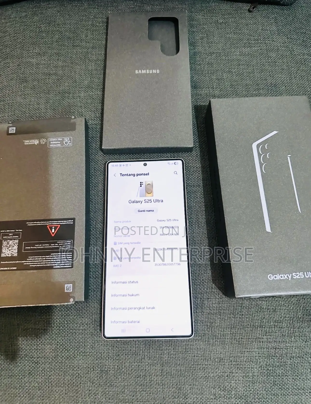 New Samsung Galaxy S25 Ultra 1 TB Gold