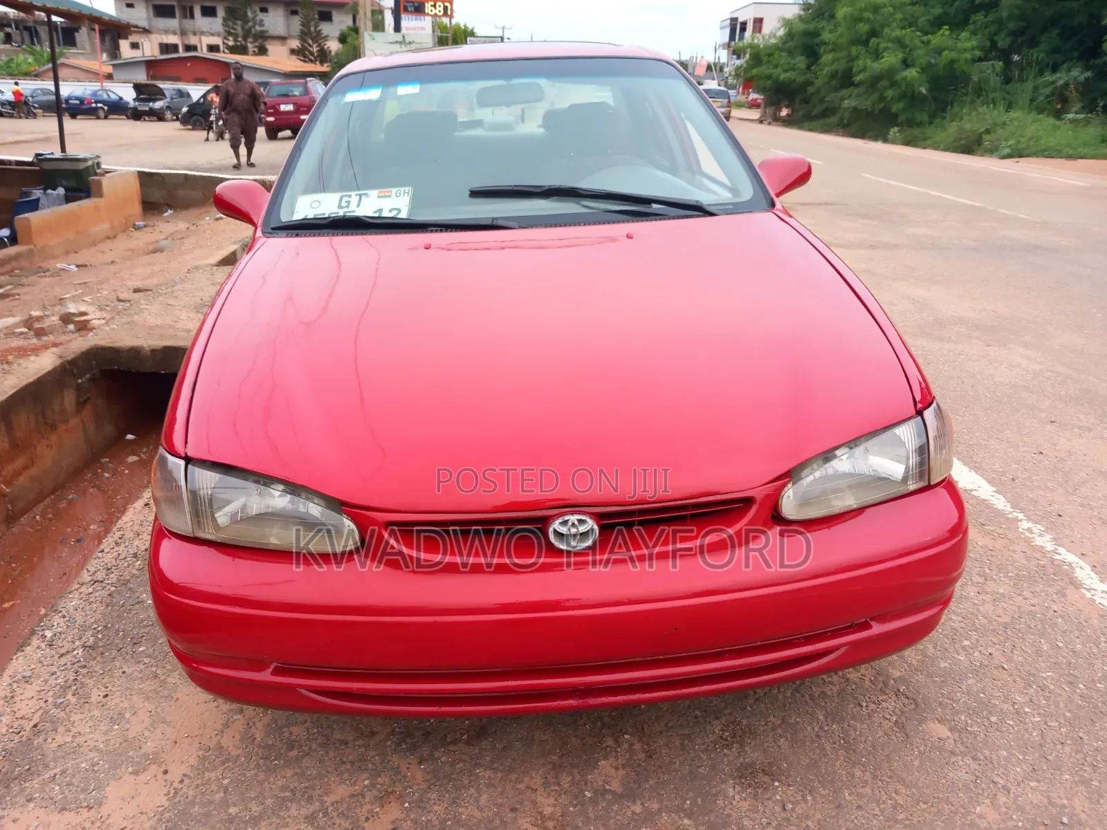 Toyota Corolla Sedan 2001 Red