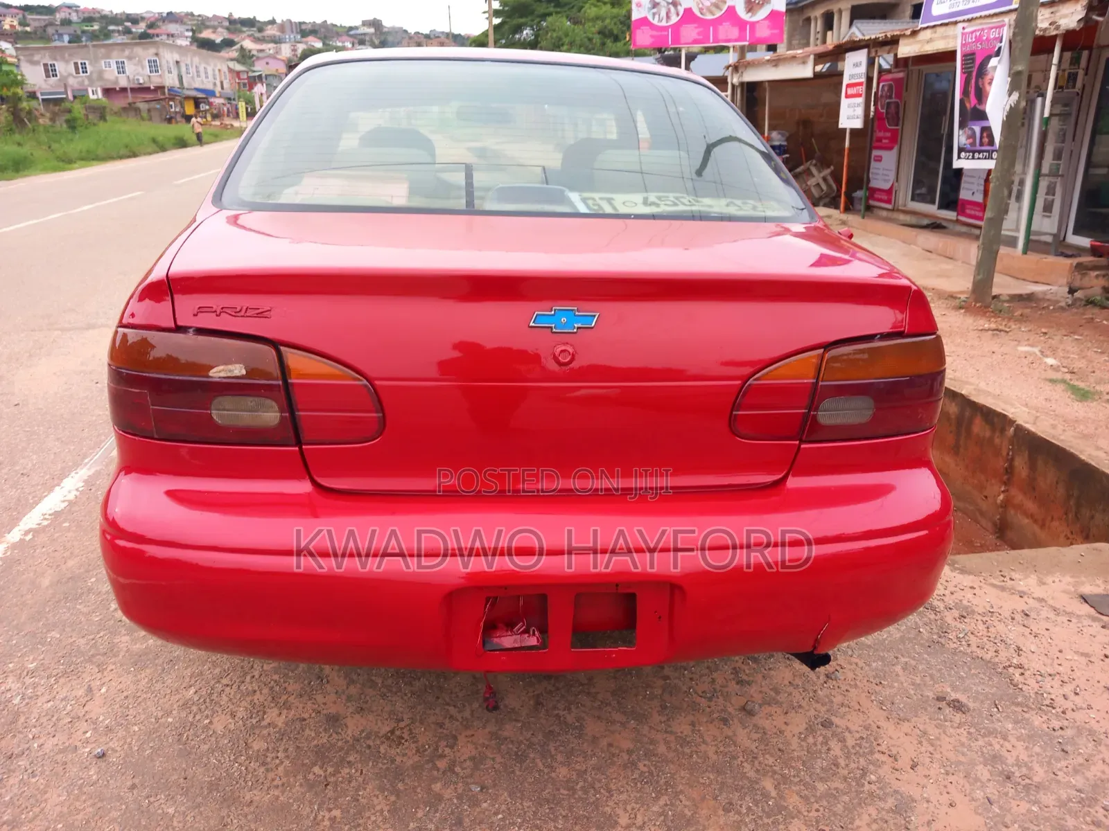 Toyota Corolla Sedan 2001 Red
