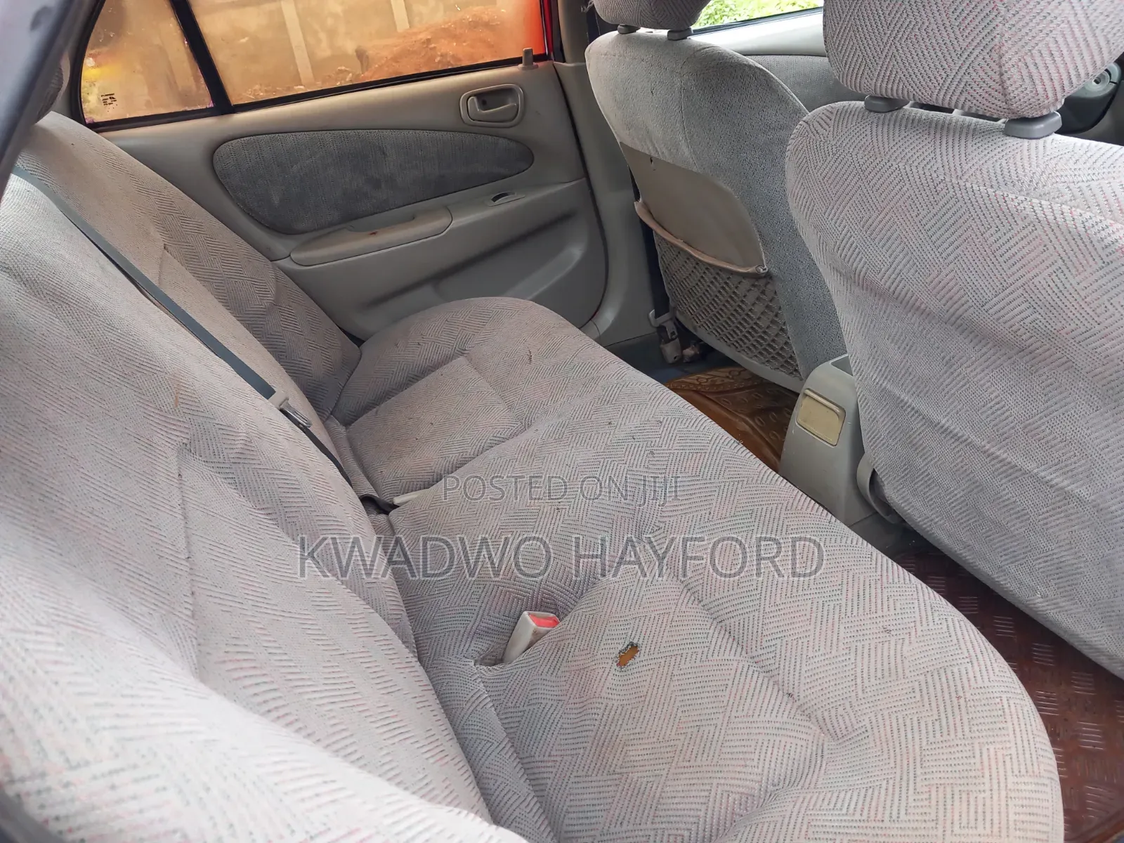Toyota Corolla Sedan 2001 Red
