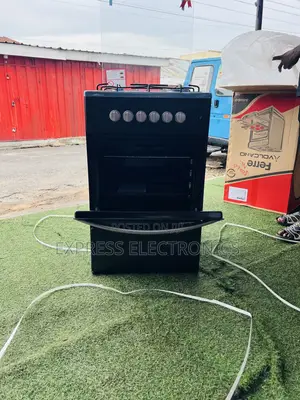 Best Buy for Less 4b 50/50 Gas Cooker Oven Black Volcano