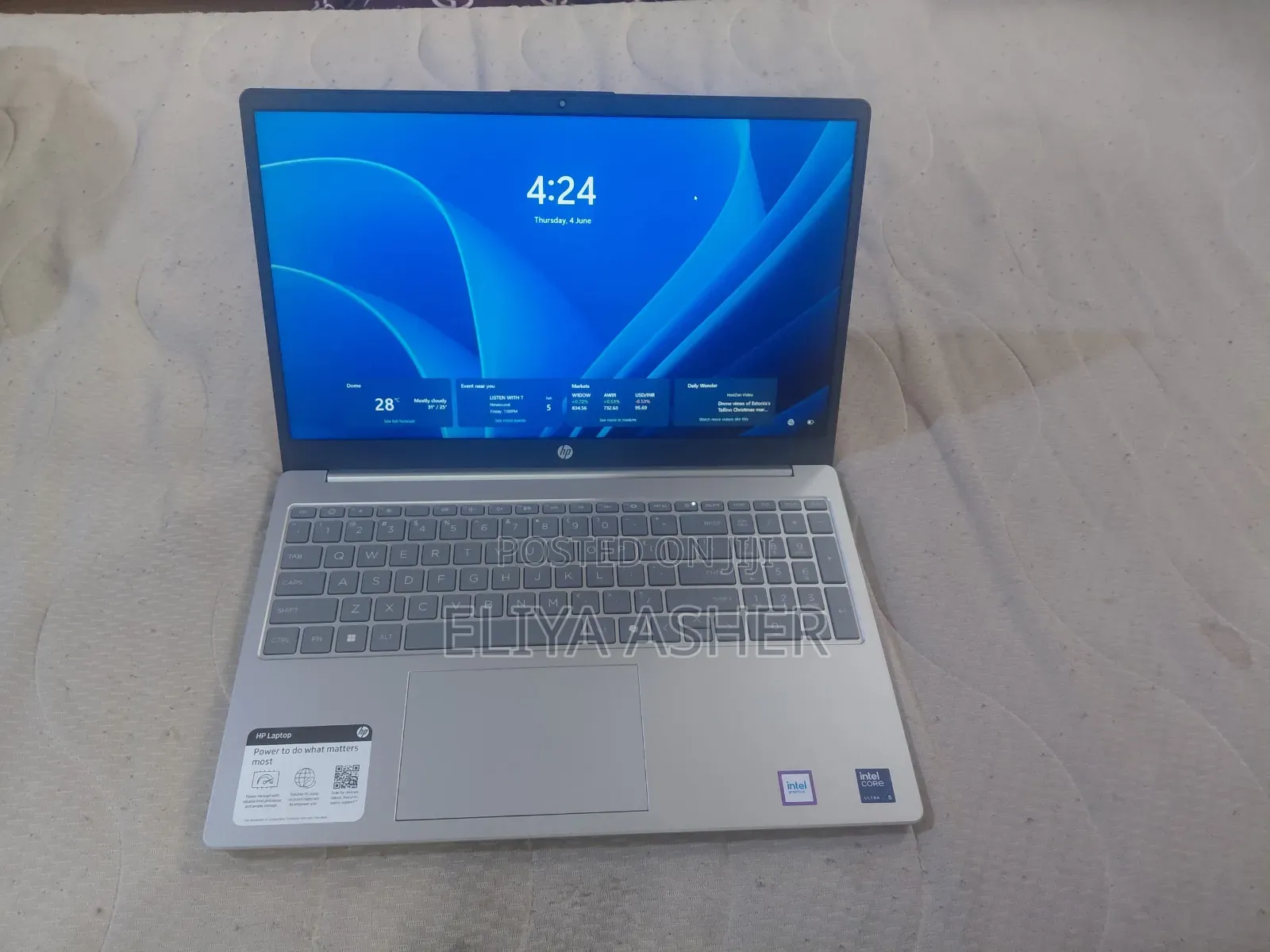 New Laptop HP 15 8GB Intel Core Ultra 5 SSD 512GB