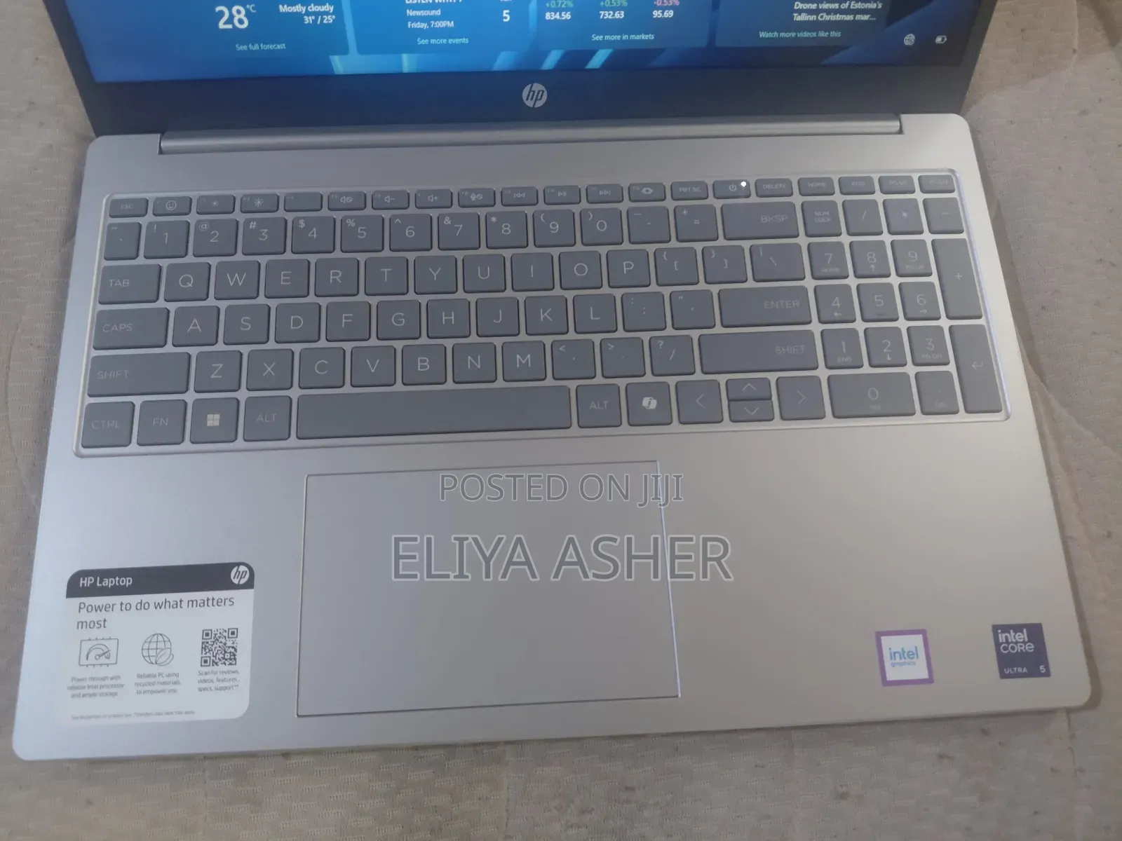New Laptop HP 15 8GB Intel Core Ultra 5 SSD 512GB