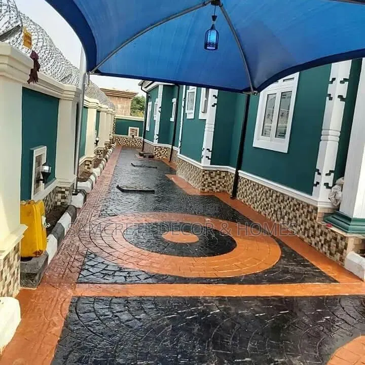 Concrete Stamp Floor, Stone Laying Designs