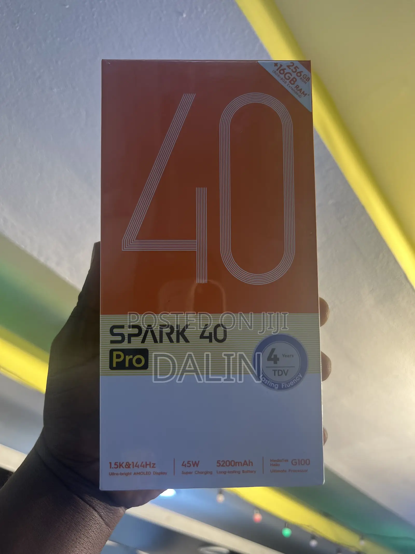 New Tecno Spark 40 Pro 256 GB