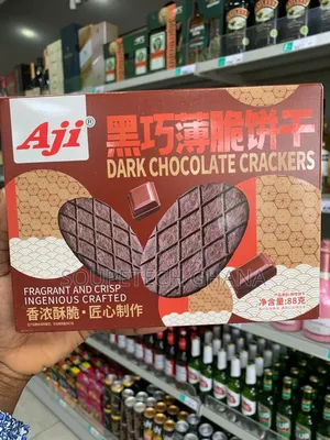 Aji Dark Chocolate Crackers – Crispy, Rich Delicious Snack