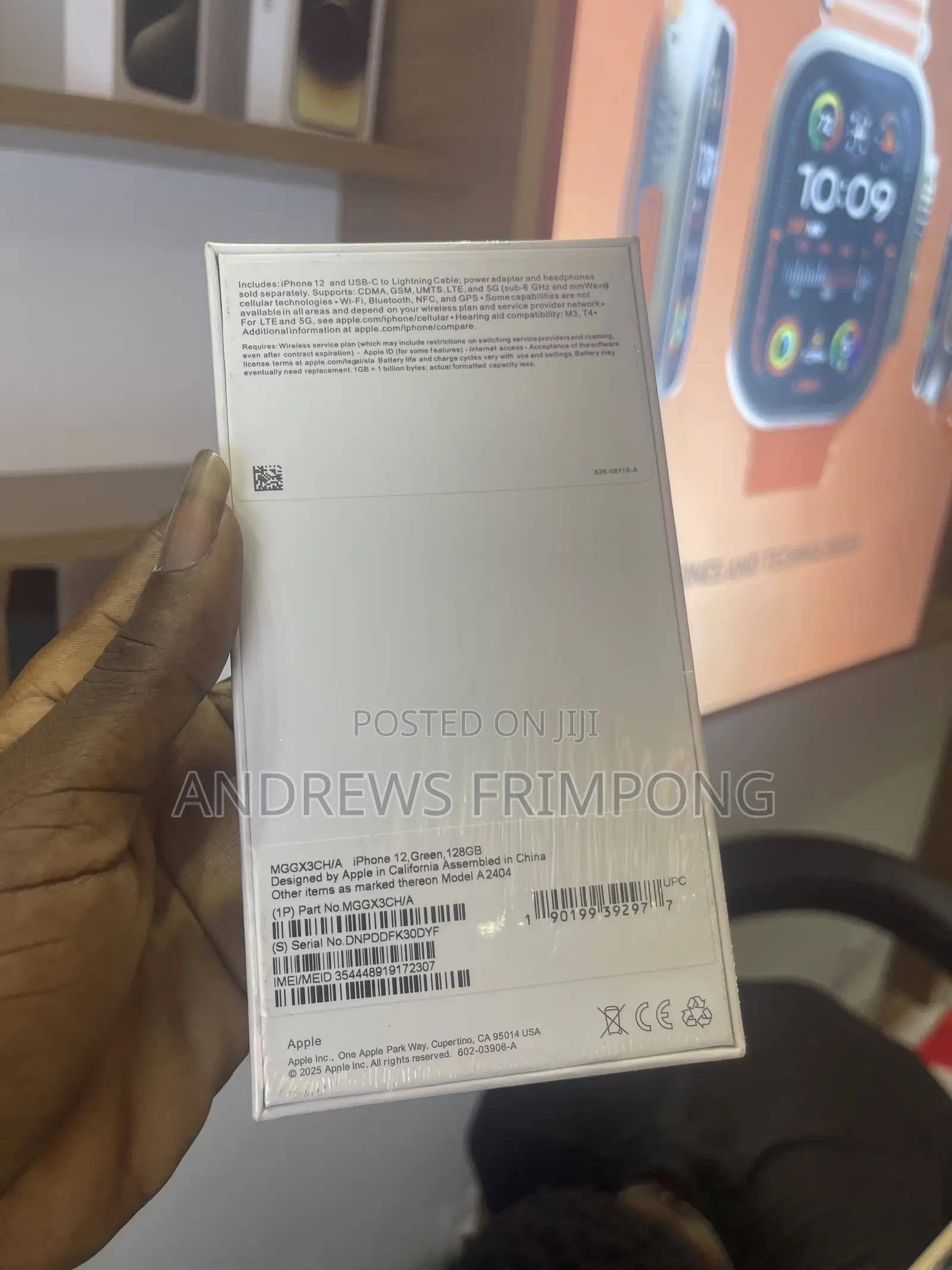 New Apple iPhone 12 128 GB Green