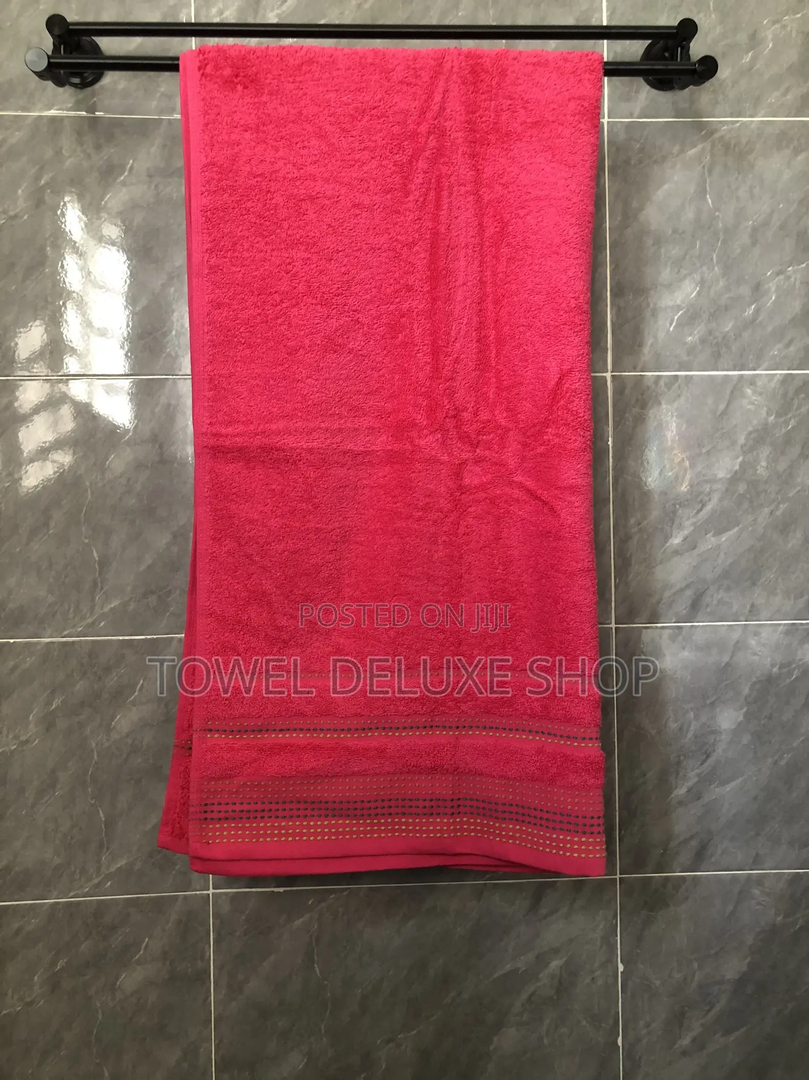 Hot Pink Bath Towel