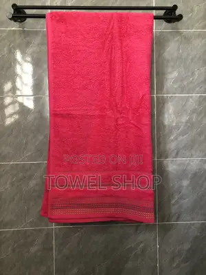 Hot Pink Bath Towel