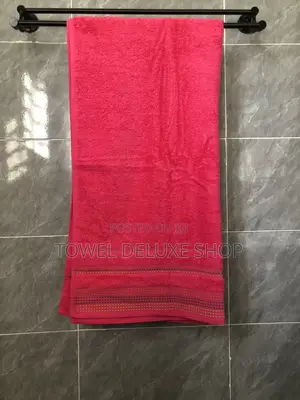 Hot Pink Bath Towel