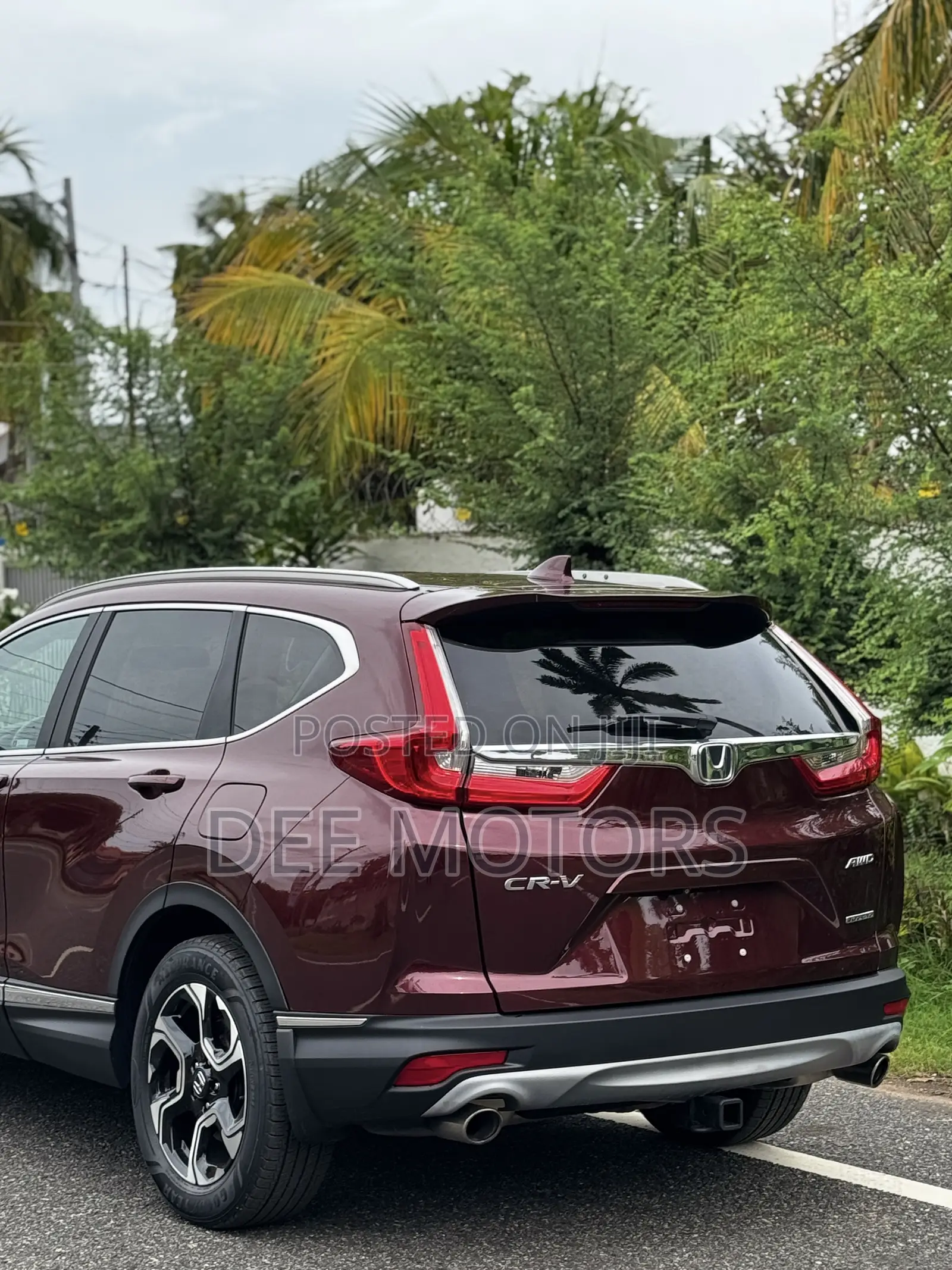 Honda CR-V 2019 Burgundy