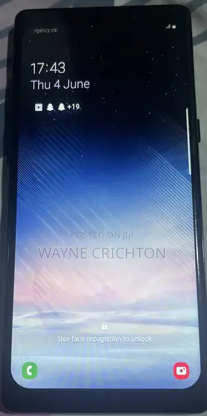 New Samsung Galaxy Note 8 64 GB Black