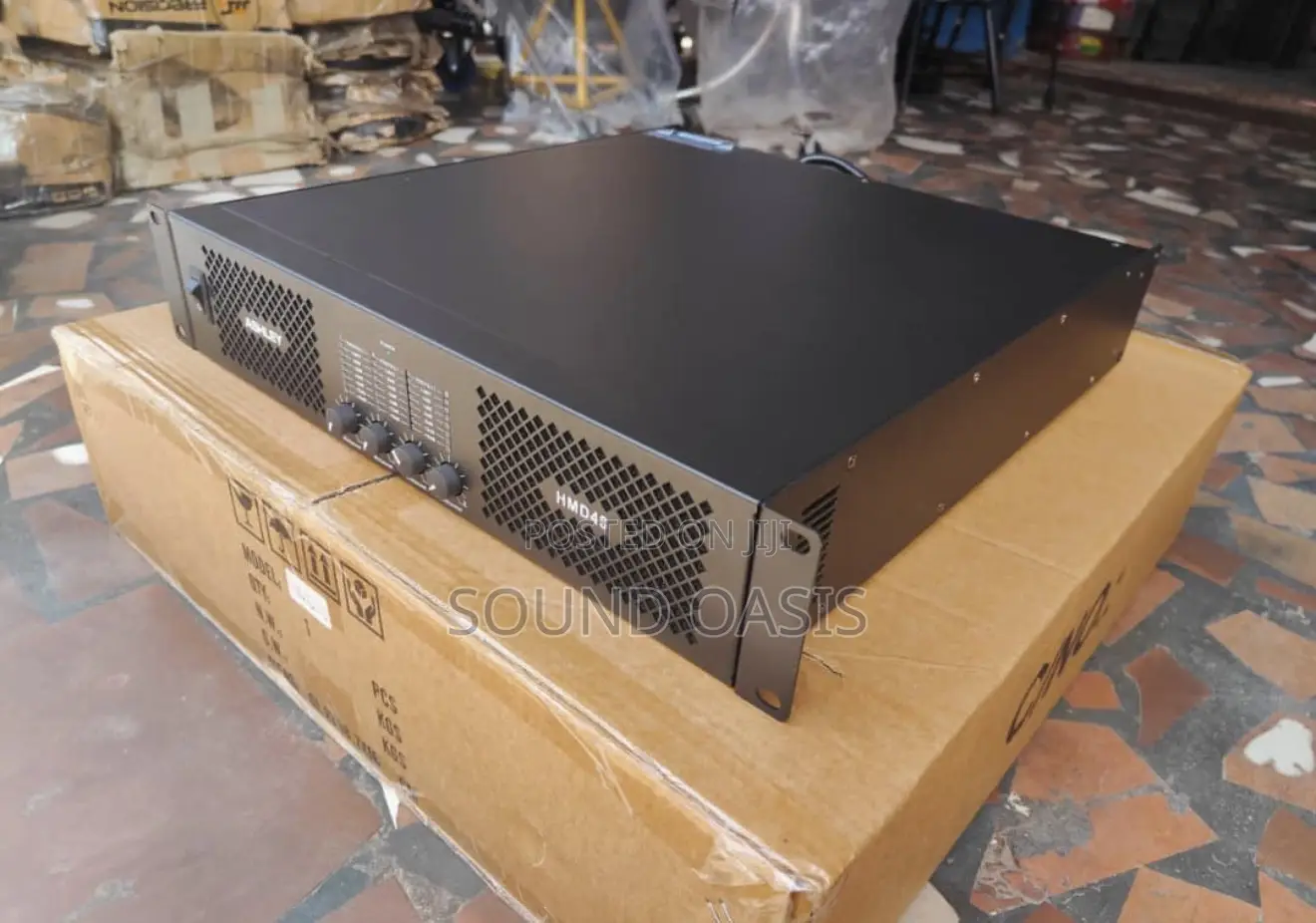 Ashley Hmd48 Professional-Grade 4-Channel Power Amplifier
