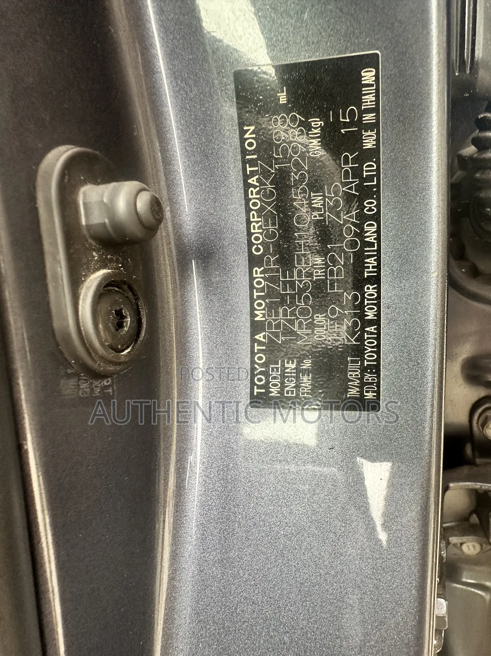 Toyota Corolla 2015 Gray