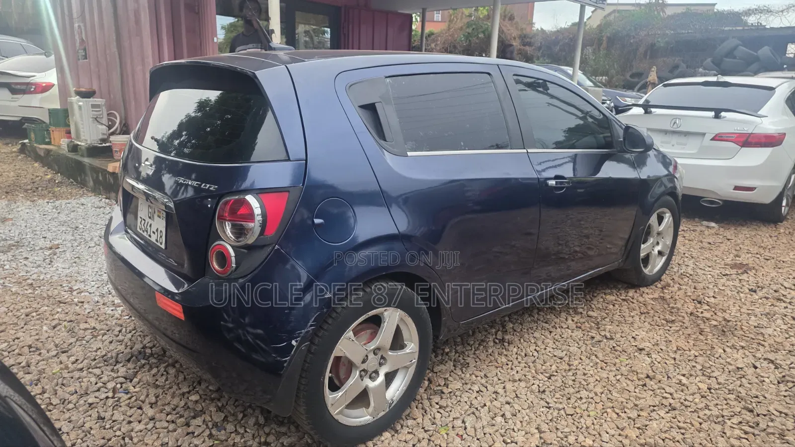Chevrolet Sonic 2014 Blue