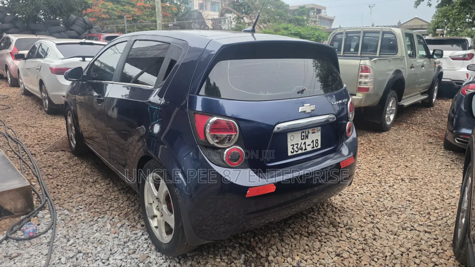 Chevrolet Sonic 2014 Blue