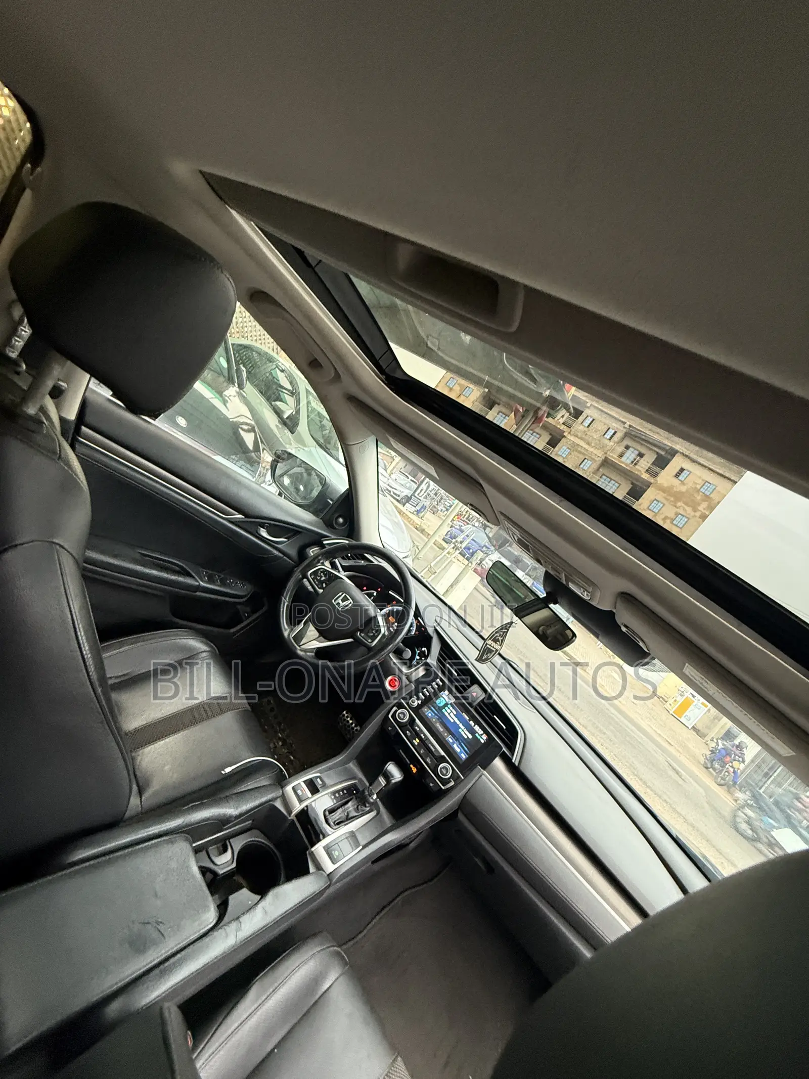 Honda Civic Touring Sedan 2019 Black