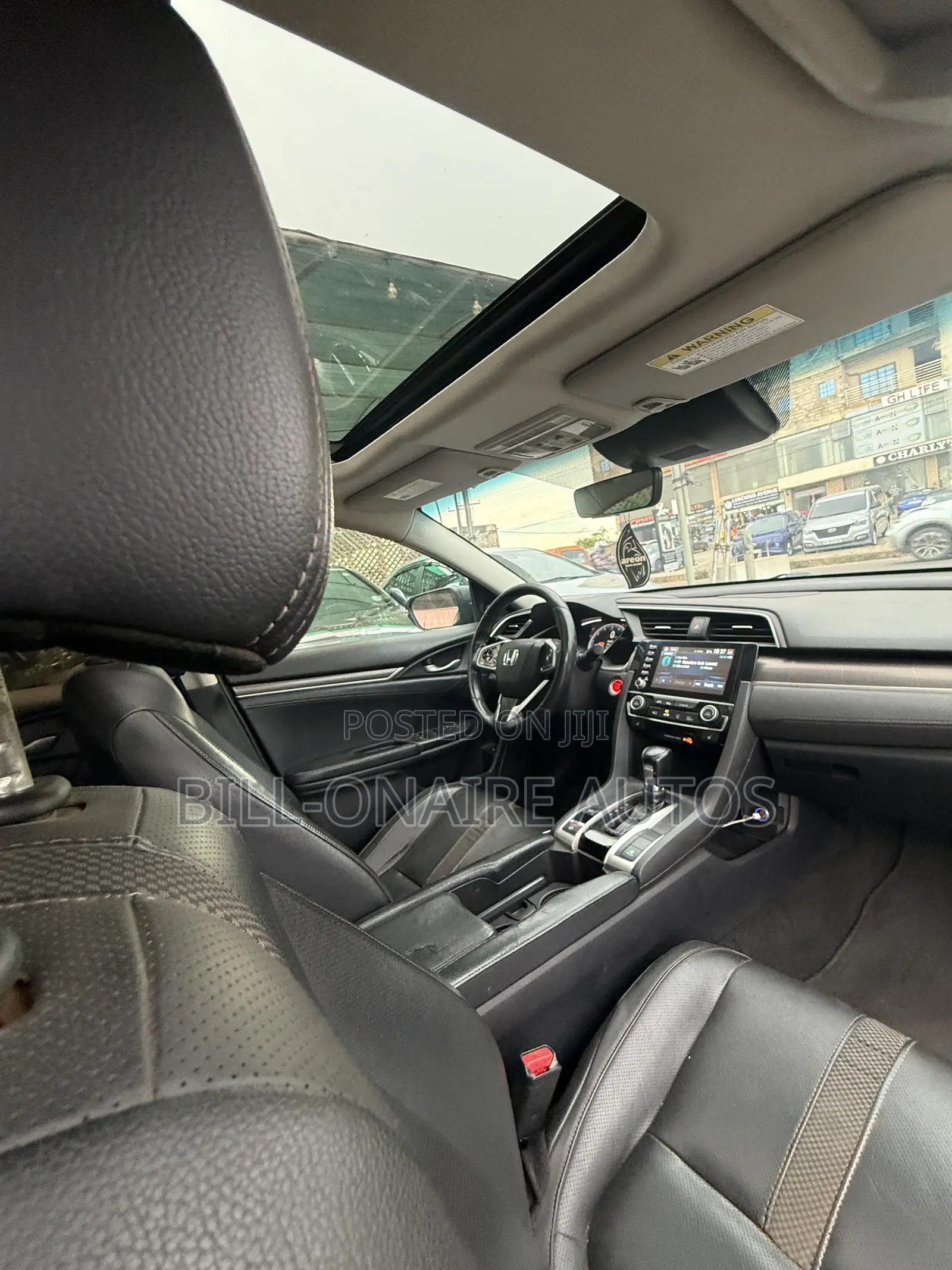 Honda Civic Touring Sedan 2019 Black