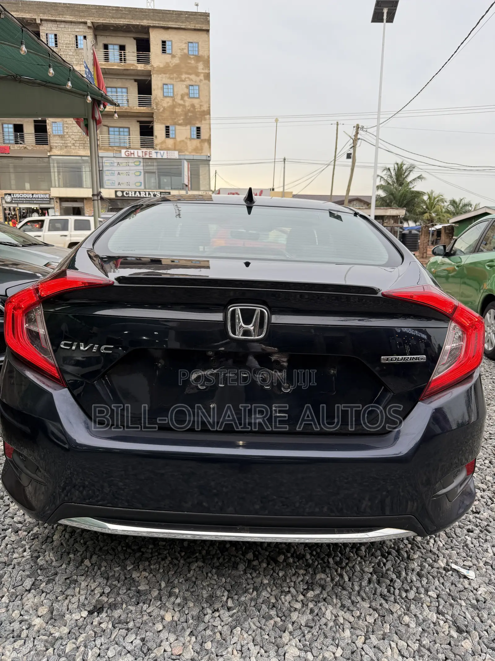 Honda Civic Touring Sedan 2019 Black