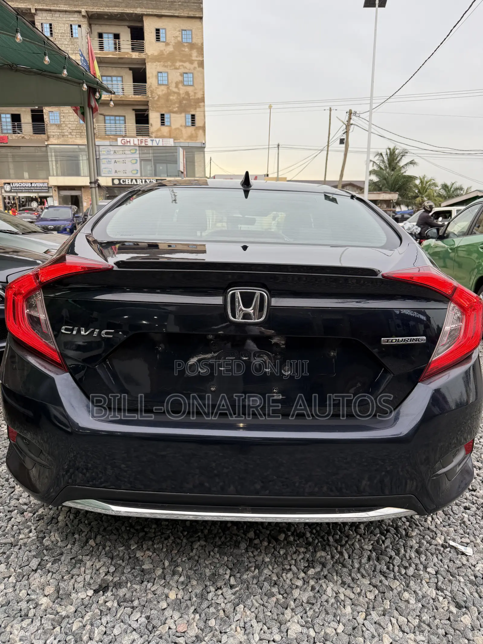 Honda Civic Touring Sedan 2019 Black