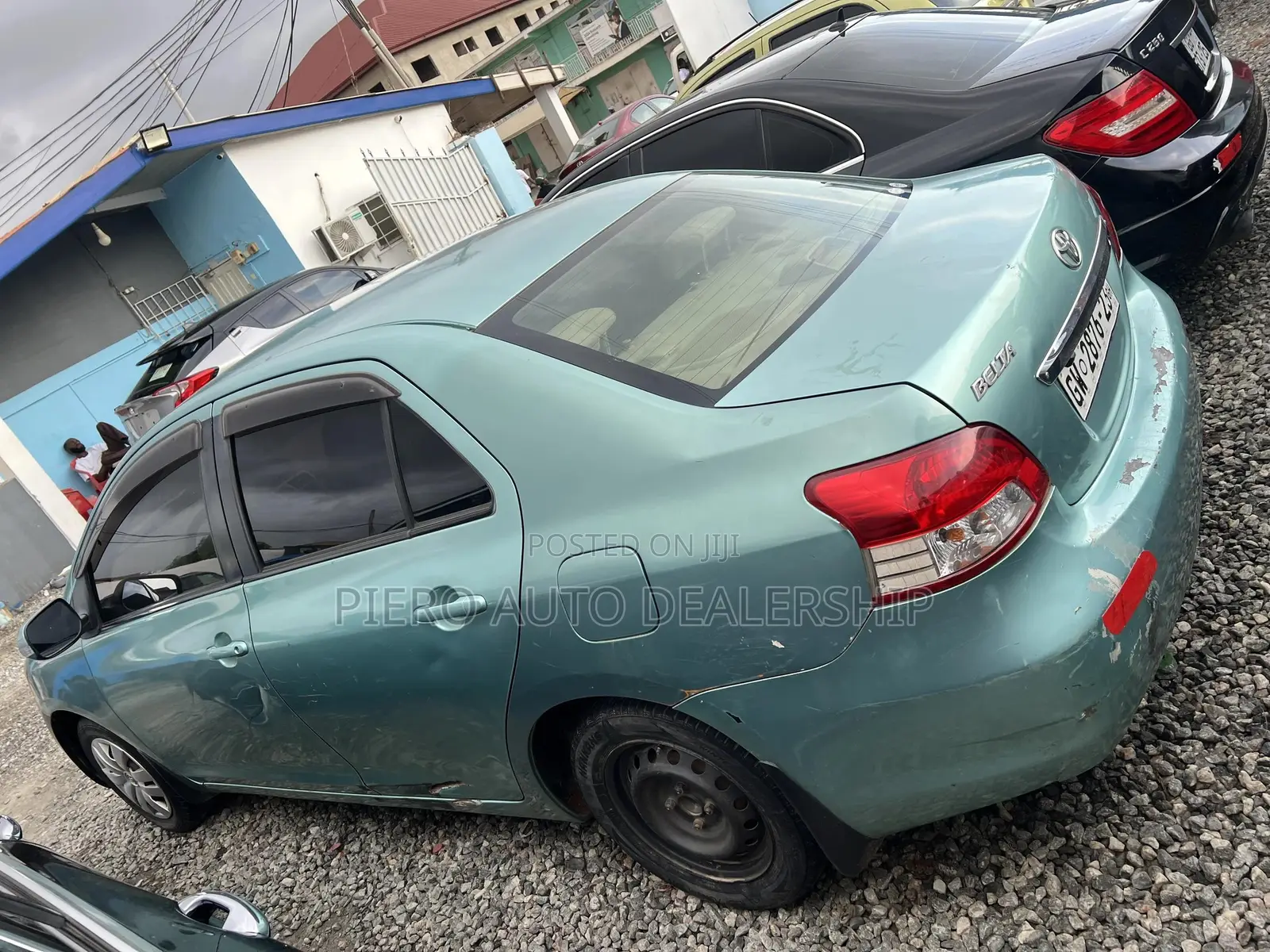 Toyota Belta 2012 Teal