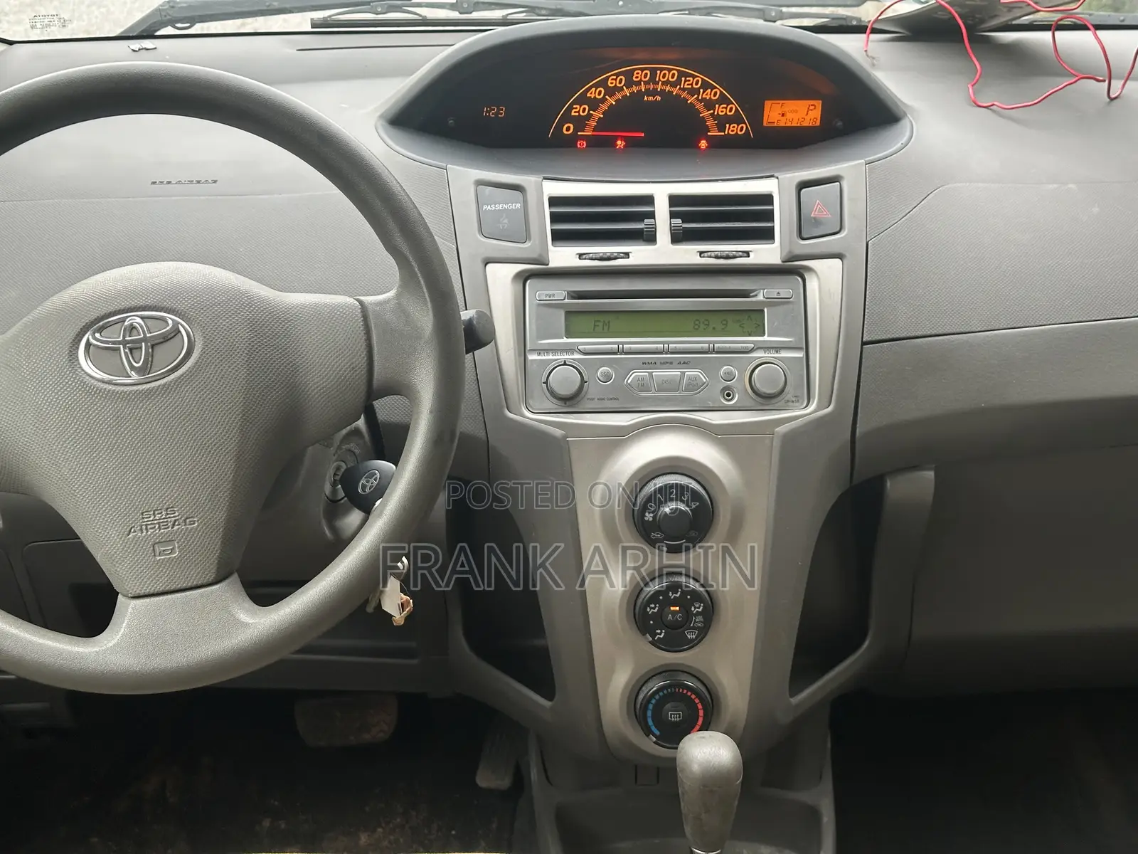 Toyota Vitz 2010 Gray