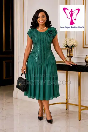 Gifted White Woman Dress