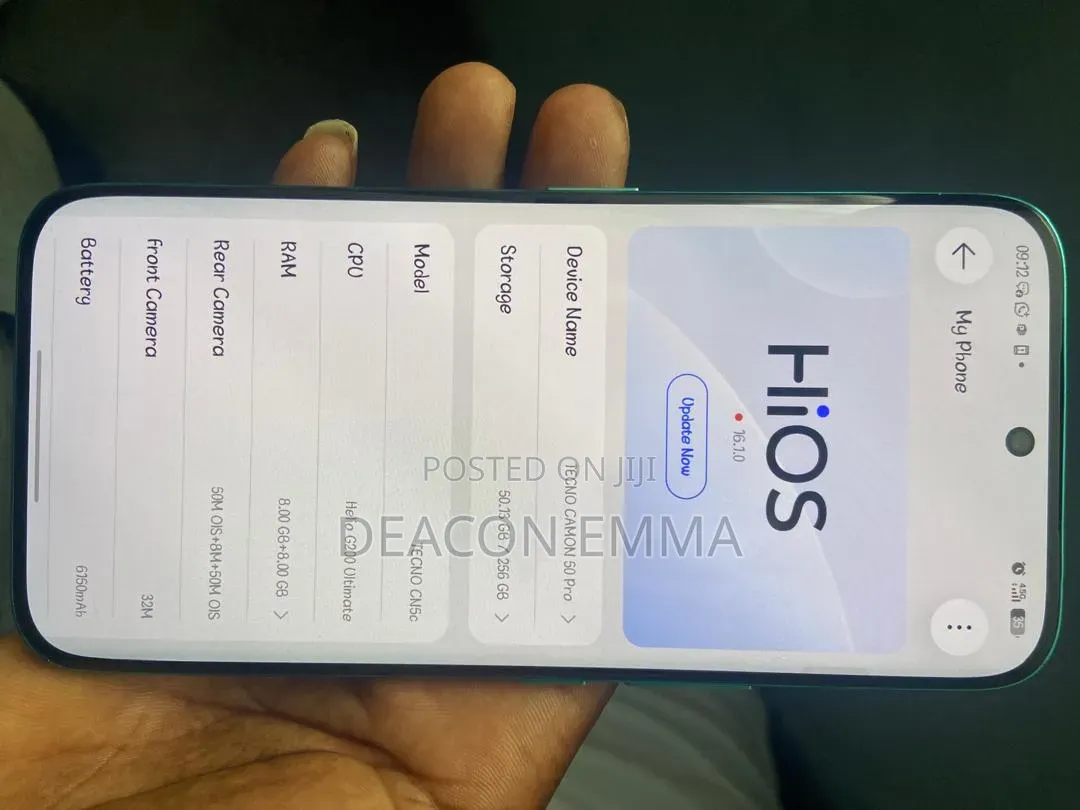 Tecno Camon 50 Pro 256 GB Green