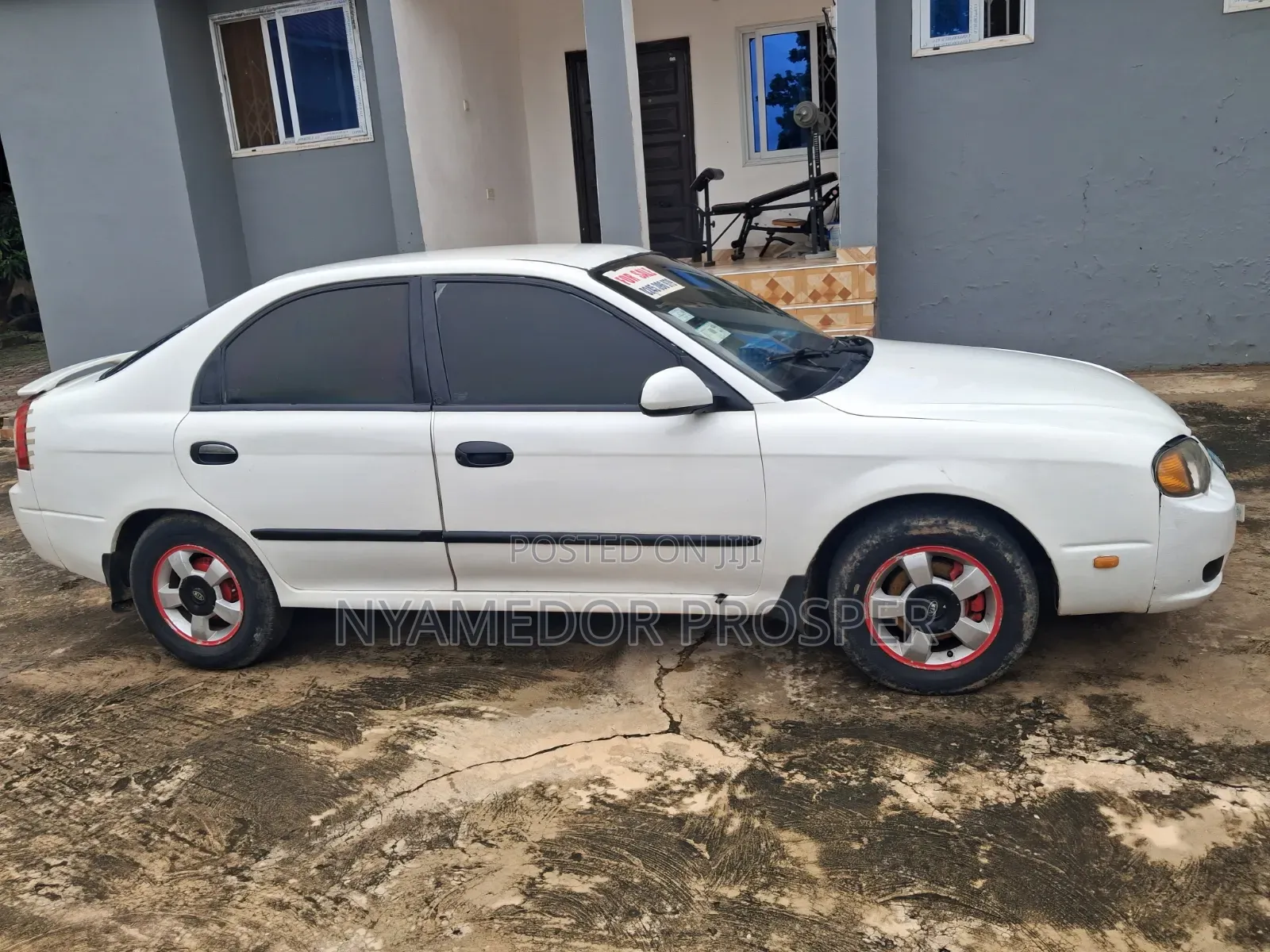Kia Spectra 2002 White