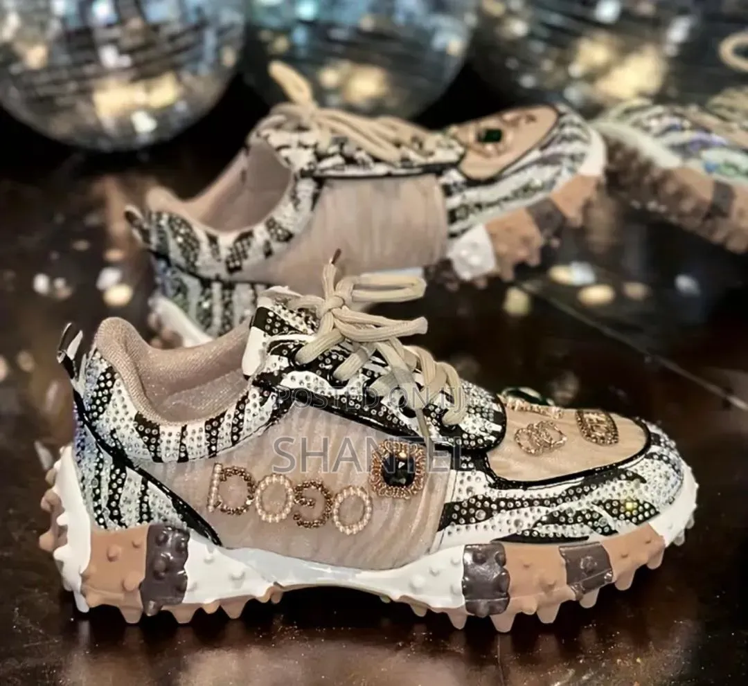 Rhinestone Sneakers