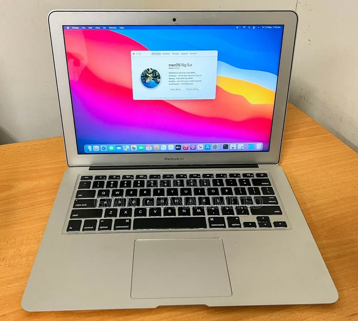 Laptop Apple MacBook Air 2015 8GB Intel Core i5 SSD 128GB