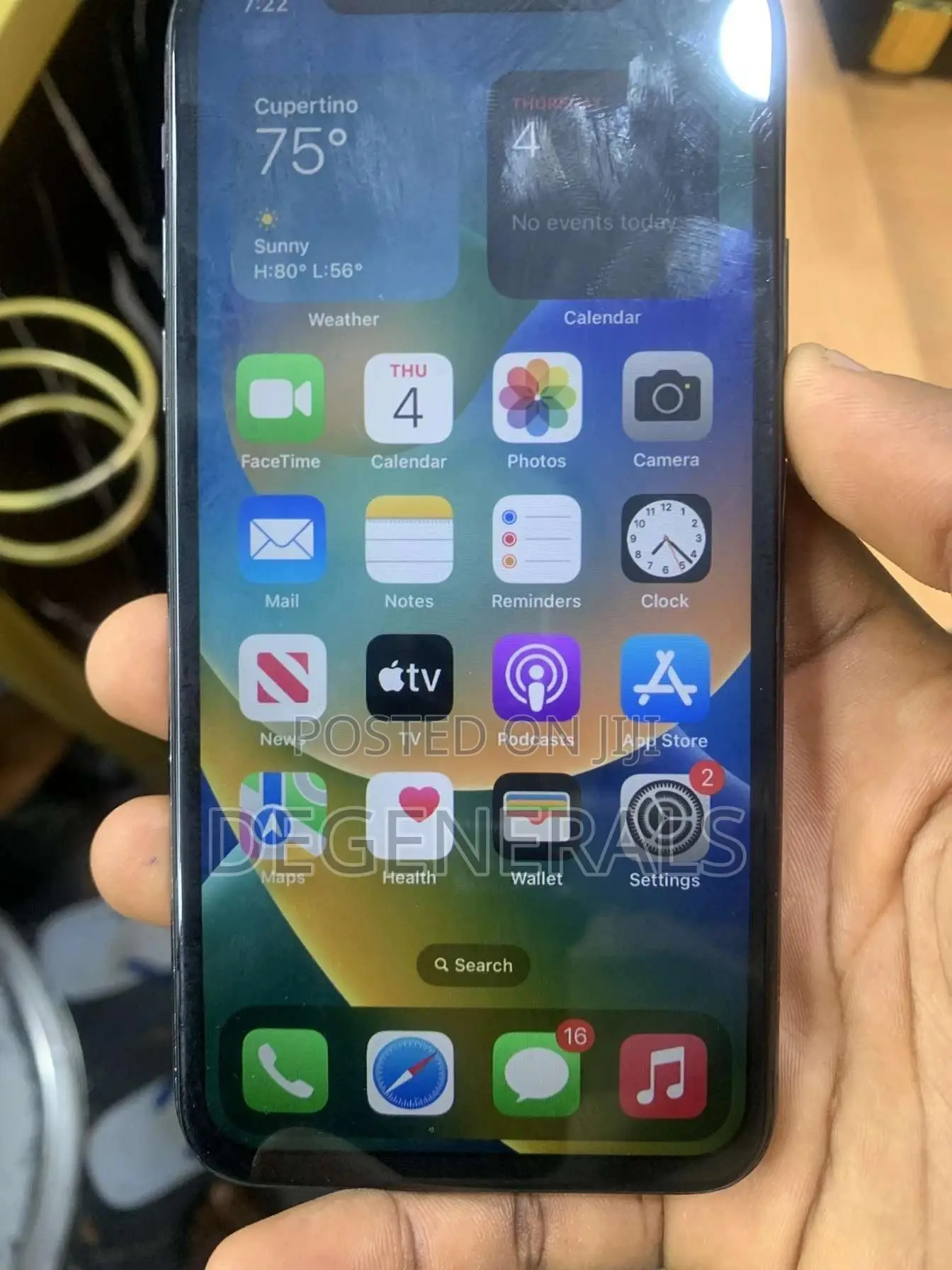 Apple iPhone X 256 GB Gray