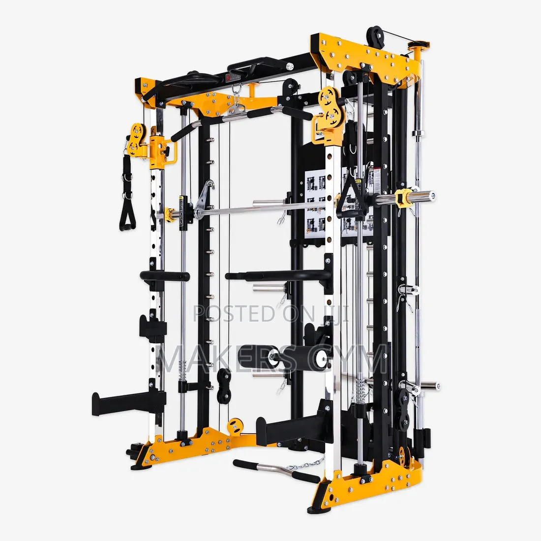 Strength Commercial Smith Machine With Pulley System Linear