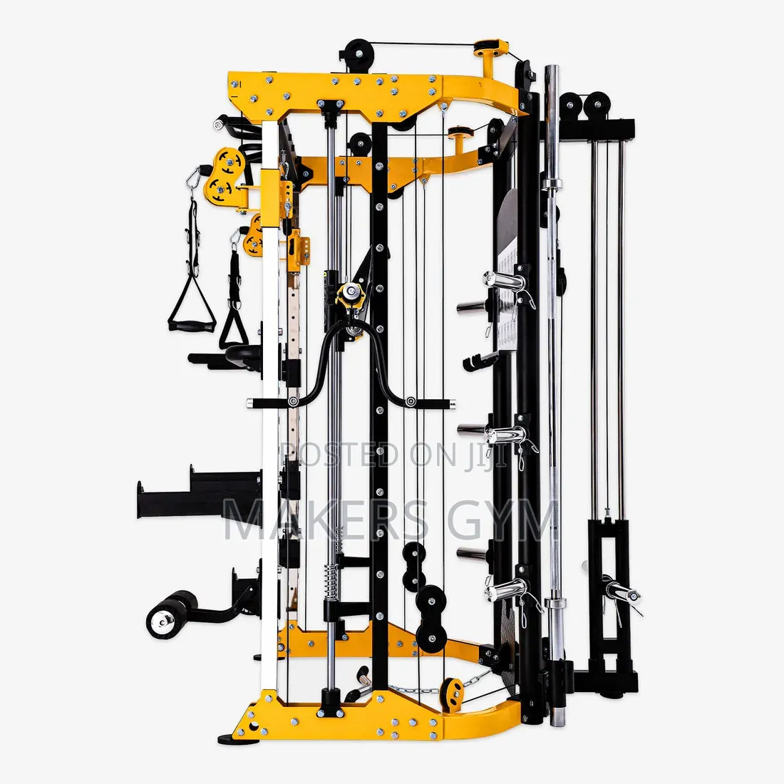 Strength Commercial Smith Machine With Pulley System Linear