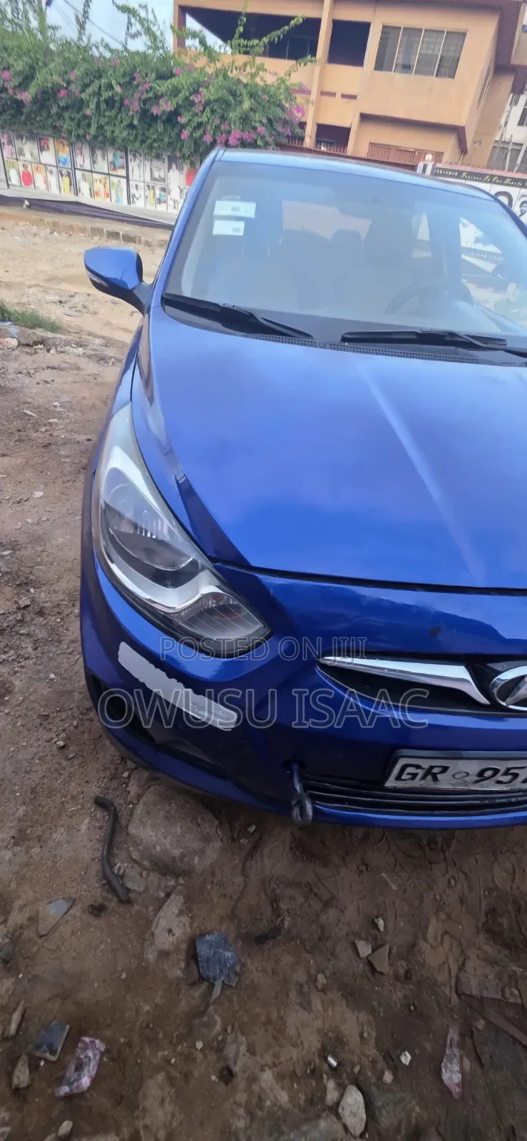 Hyundai Accent 2013 Blue