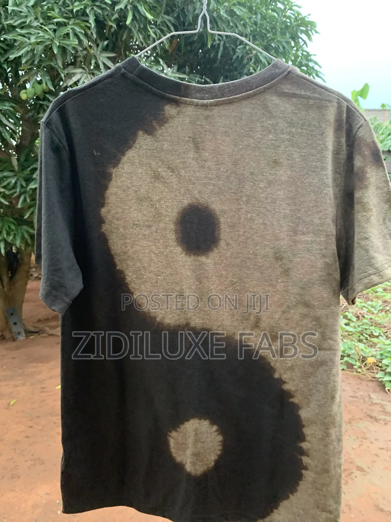 Bleach Dye Ying Yeng T Shirt