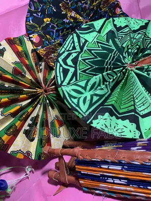 Ankara Handmade Hand Fans