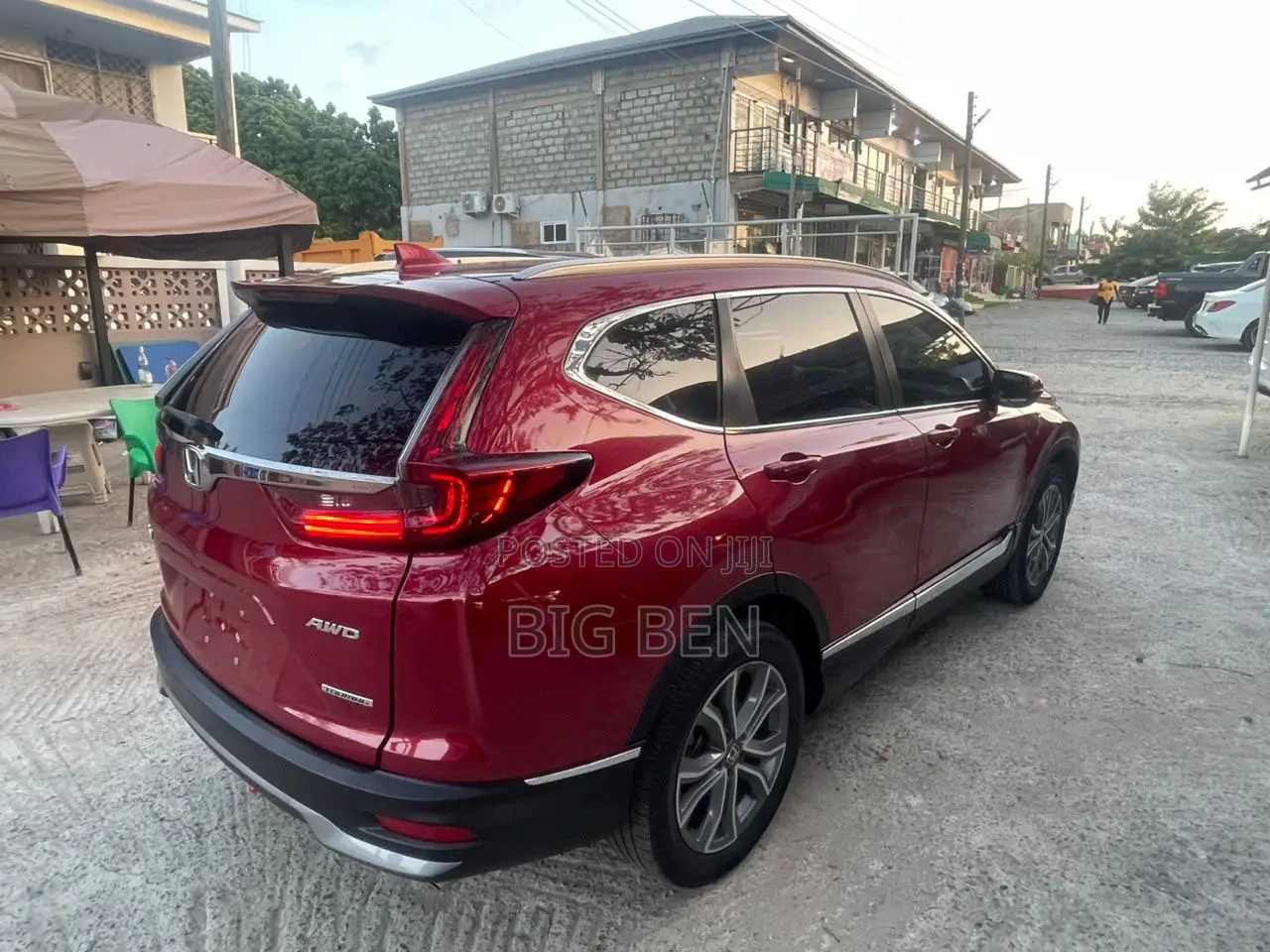 Honda CR-V Touring 2021 Burgundy