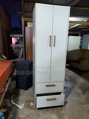 Foreign Wood Single Wardrobe