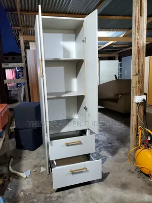 Foreign Wood Single Wardrobe