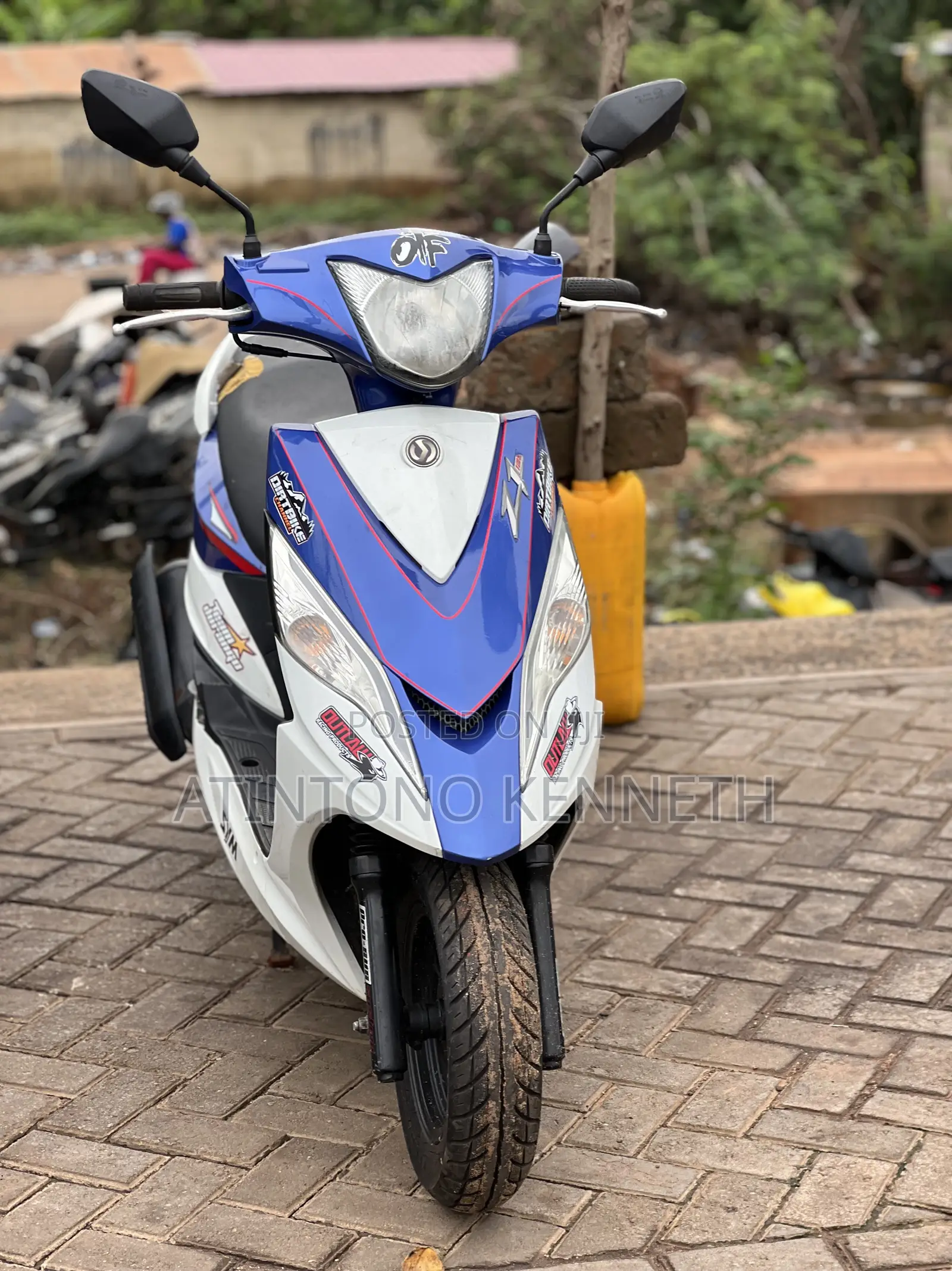 SYM Fiddle 2021 Blue